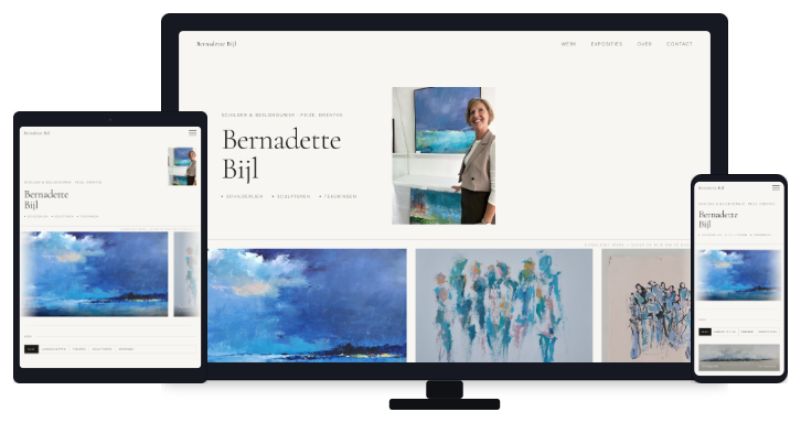 Bernadette Bijl — nieuwe website